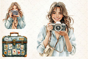 Boho Summer Clipart, an Illustration by Libby Wishes (Thumbnail 4 of 6)