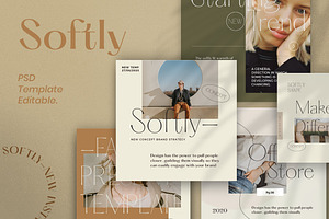 Softly - Social Media Brand