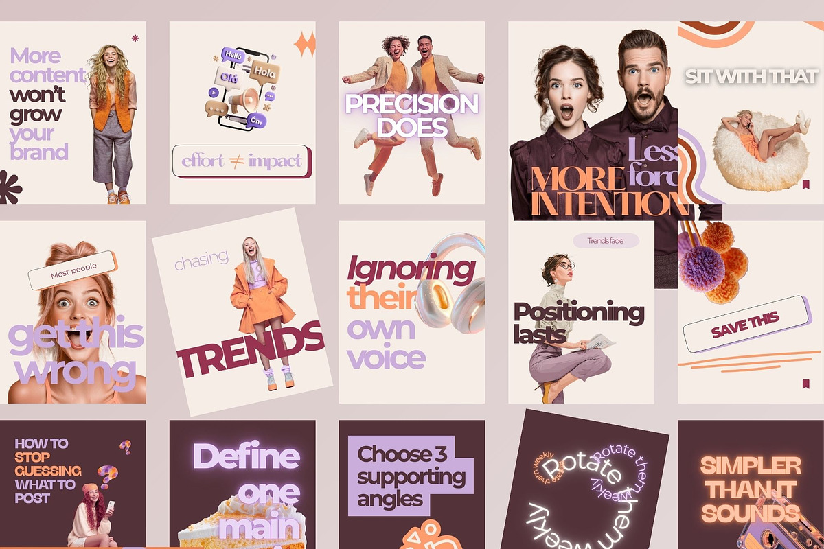 Instagram Carousel Canva Coaches, a Social Media Template by MOAROShop (Photo 5 of 8)