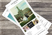 Wedding Photography Rack Card, a Flyer Template by SmmrDesign (Thumbnail 2 of 3)