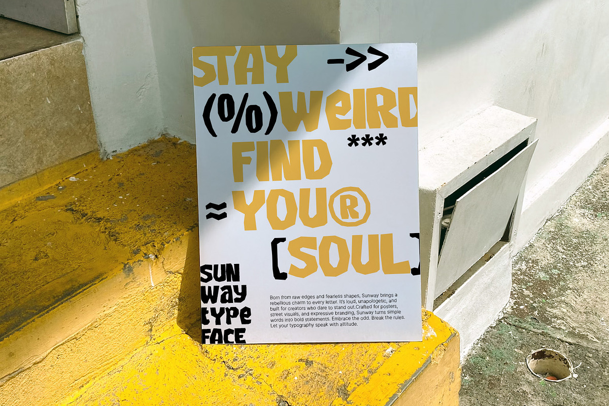Sunway, a Symbol Font by Nathatype (Photo 7 of 11)