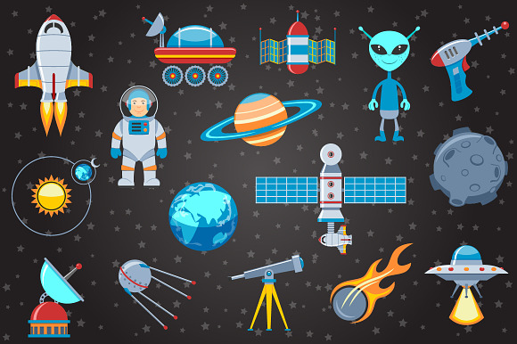 Space Icons Set