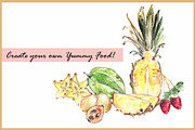 Spring & Summer Food Clipart, a Food Illustration by VianneArt (Thumbnail 5 of 8)