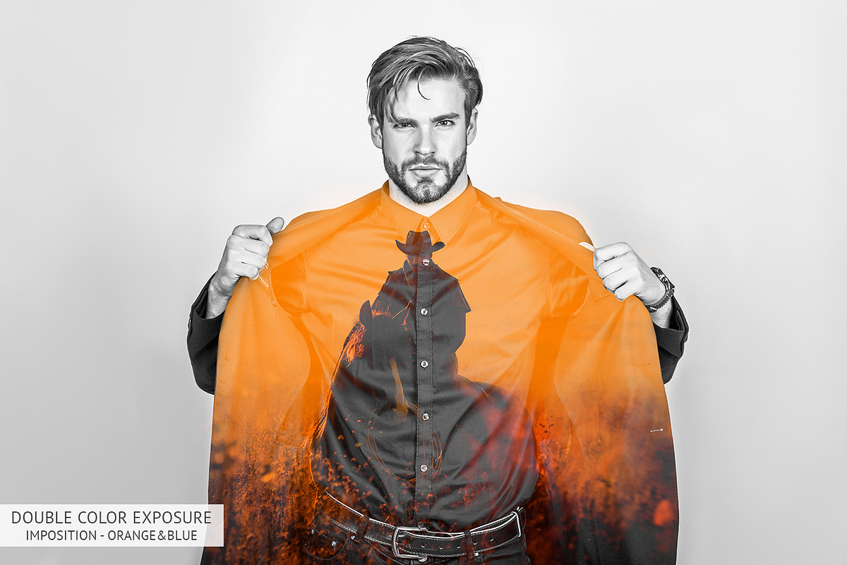 Color Double Exposure Ps Actions, a Plug-in Add-On by FixThePhoto (Photo 10 of 32)