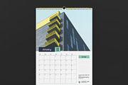 A3 Real Estate Calendar Template, a Stationery Template by DesignCrest (Thumbnail 2 of 14)