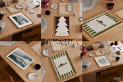 BURGUNDY | frame mockup with mat, a Household Mockup by Stykke Studio (Thumbnail 4 of 10)