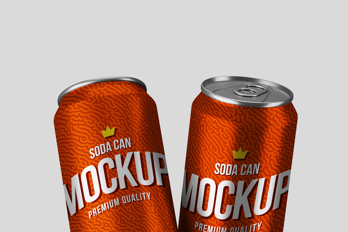 Realistic Soda Can Mock-up, a Print Template by Propex (Photo 10 of 19)