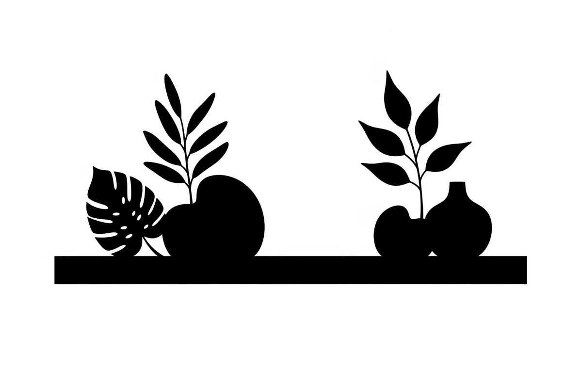 50 Botanical Garden Silhouette bundl, an Illustration by Designs_River (Photo 43 of 51)