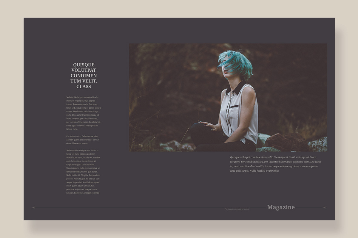 Magazine Template 07, a Magazine Template by pmvch (Photo 12 of 12)