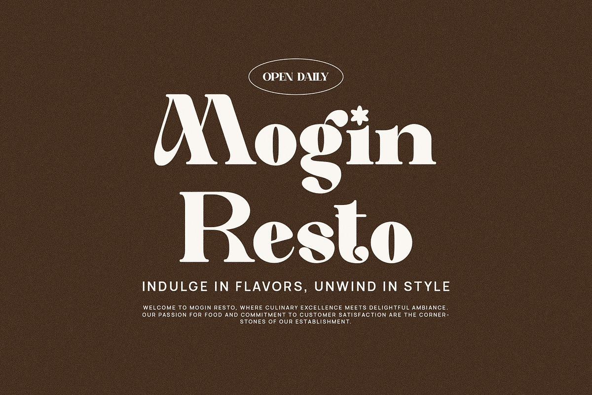 Wafine Elegant Ligature Serif Font, a Serif Font by Perfectype (Photo 5 of 6)