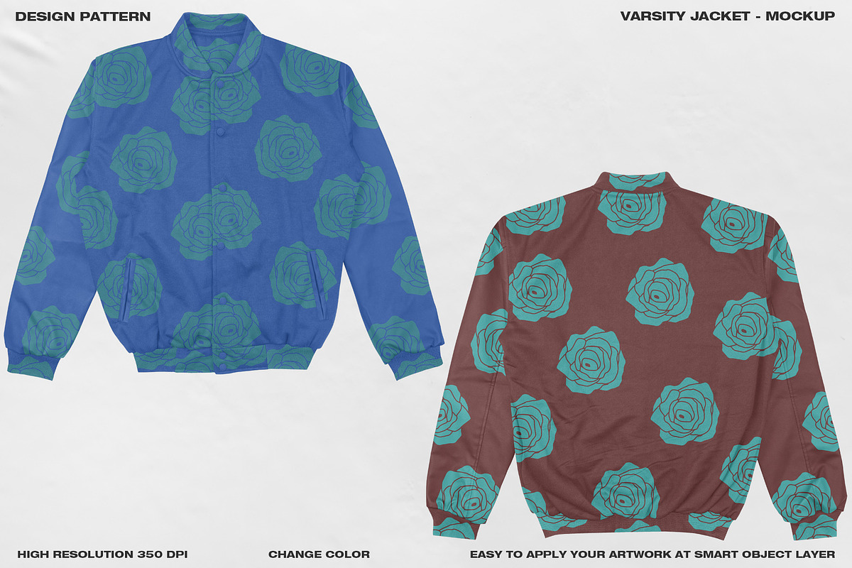 Varsity Jacket - Mockup, a Hoody Mockup by DaldSgh (Photo 12 of 21)