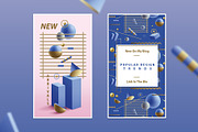 Illusion-Instagram Posts and Stories, a Social Media Template by Polar Vectors (Thumbnail 16 of 20)