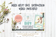 The Little Baby Portrait Creator, an Illustration by Lisa Glanz (Thumbnail 12 of 12)