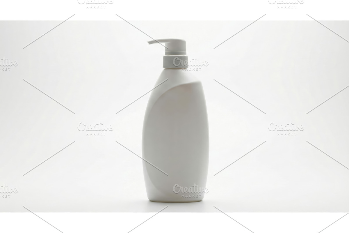 White Bottle on White, an Object Illustration by CREATIVEDEF