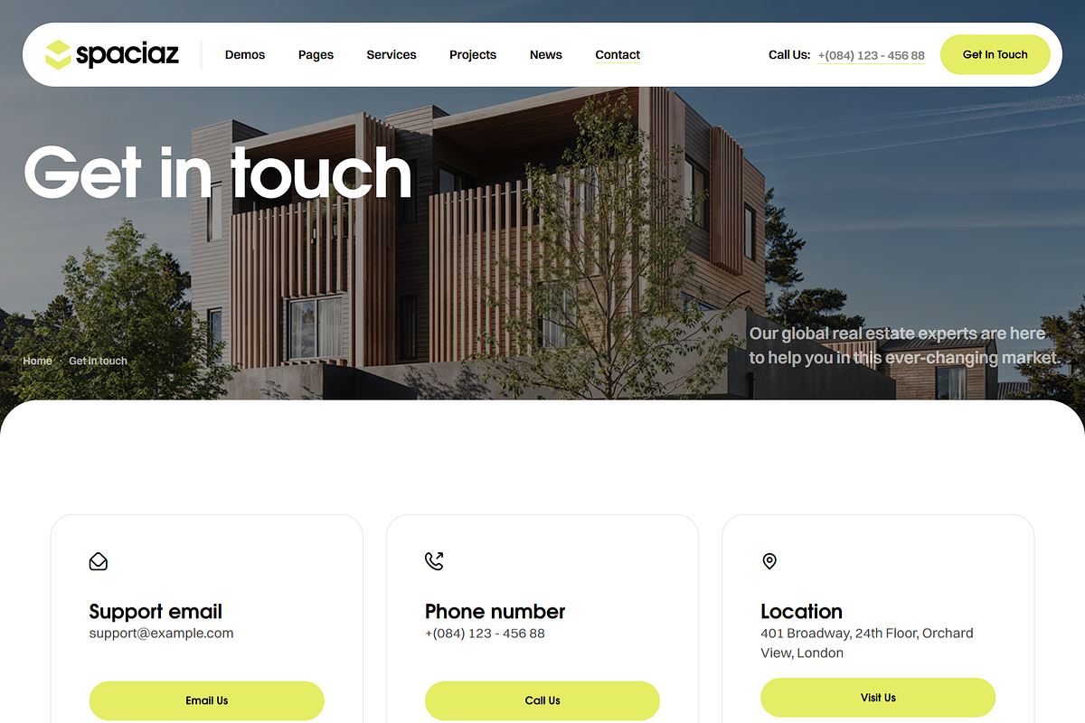 Real Estate & Construction Group, a WordPress Template by Elite Templates (Photo 11 of 11)