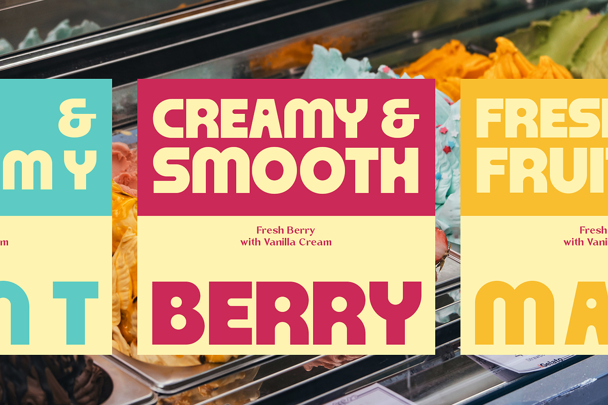 Ortigel - Rounded Display Font, a Sans Serif Font by roomspace creative lab (Photo 9 of 10)