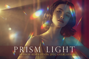 Prism Crystal Light Leak Overlays