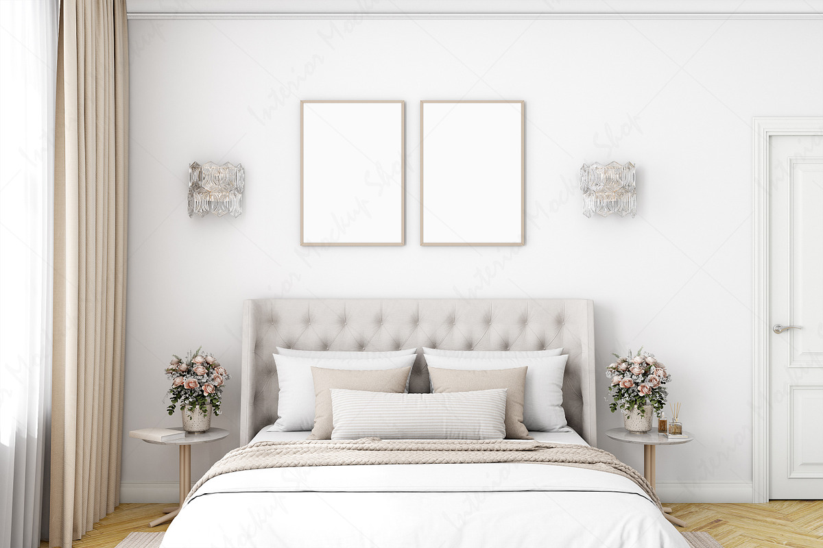 Frame Mockup Bedroom, a Poster Template by Mockup Shop (Photo 2 of 2)