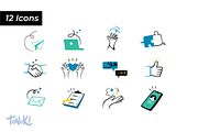 Human touch Illustration pack, a Person Illustration by Tanukis (Thumbnail 5 of 10)