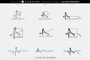 168 LETTER A SIGNATURE monogram logo, a Branding & Logo Template by Whimsical Logoshop (Thumbnail 7 of 16)