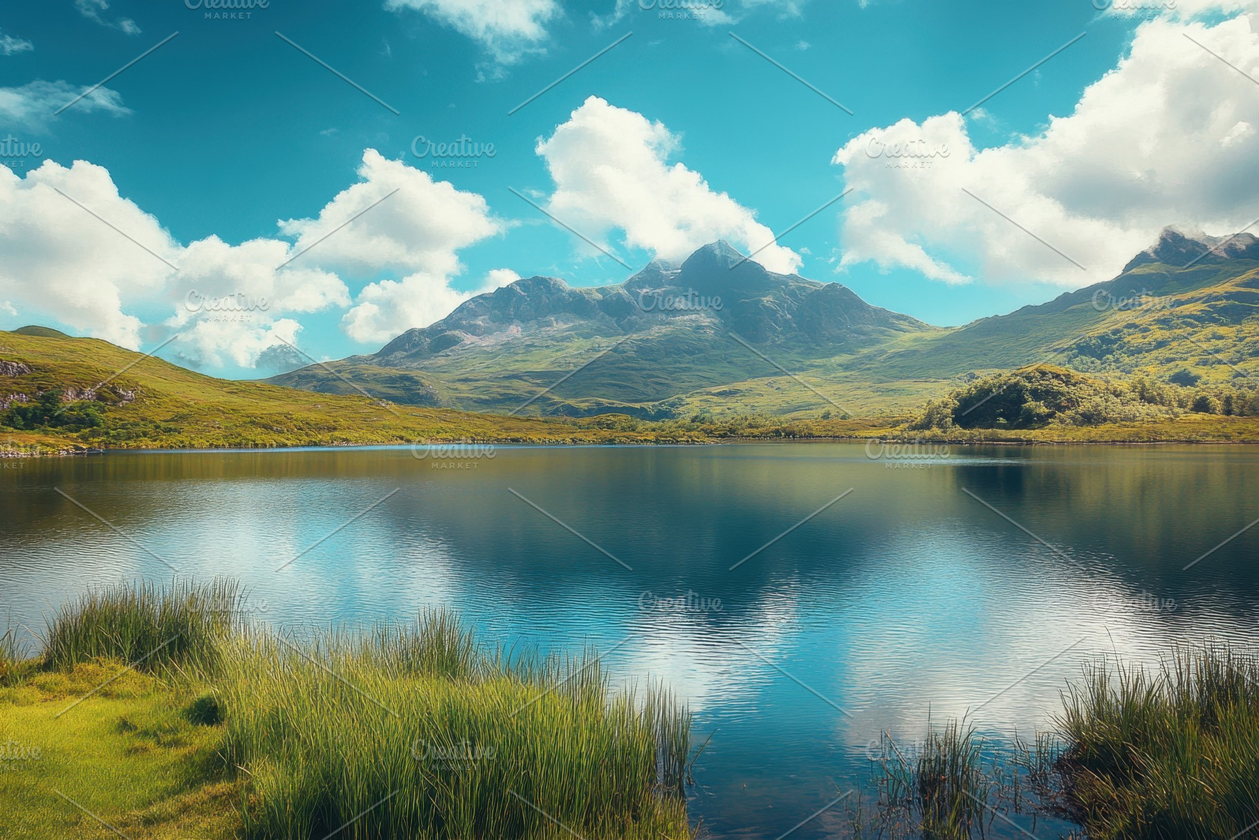 Majestic summer panorama of mountain, a Photo by Iftikhar Alam