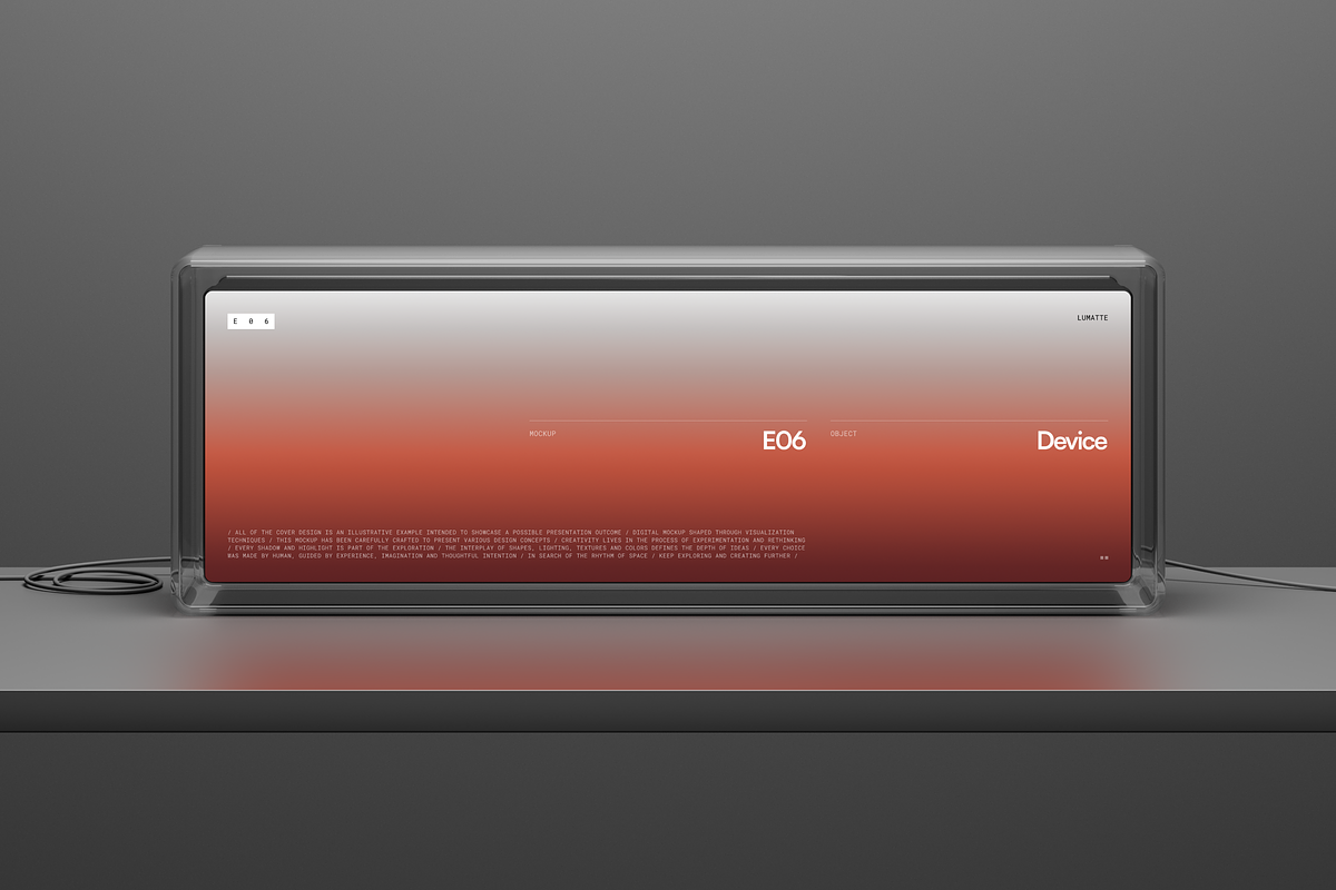 Device Mockup E06, a Device Mockup by Lumatte (Photo 5 of 8)