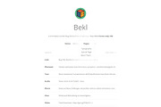 Bekl - Minimalist Tumblr Theme, a Websites & App Template by mselmany (Thumbnail 5 of 5)