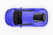 Super Performance Sport Coupe Set, an Advertising Mockup by Halal Graphic Studio (Thumbnail 10 of 12)