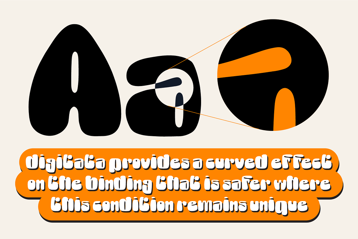 Digitata, a Handwritten Font by Jetsmax® Studio (Photo 3 of 10)