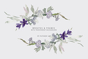 Watercolor Wildflower Clipart Set, an Illustration by Patishop Art (Thumbnail 13 of 23)