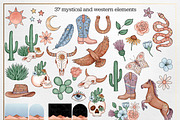 Desert Dreams clipart and patterns, an Illustration by Gaynor Carradice Designs (Thumbnail 2 of 3)