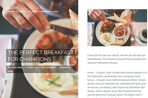 Racks - News Wordpress Theme