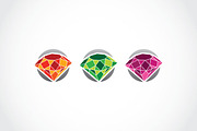 Diamond eye Logo, a Branding & Logo Template by The Branding Fusion (Thumbnail 3 of 4)