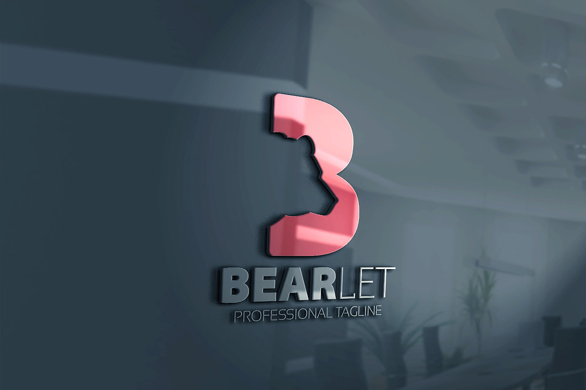 Bear Letter Logo, a Branding & Logo Template by essegraphic (Photo 3 of 5)