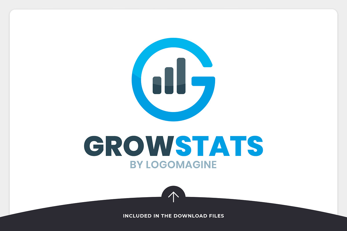 Grow Stats - Letter G Logo Template, a Branding & Logo Template by LOGOMAGINE (Photo 6 of 16)