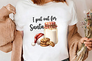 I Put Out For Santa PNG Cookies Art, a Seasonal Illustration by CrexoraLab (Thumbnail 4 of 4)