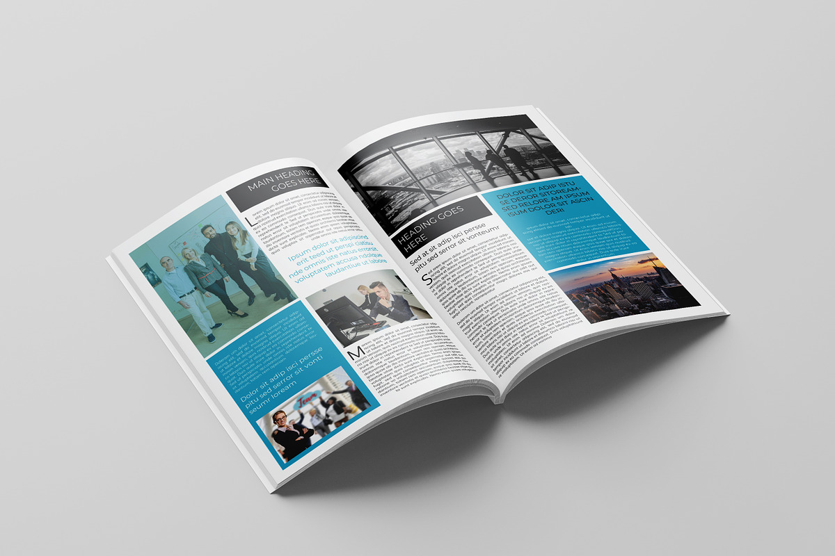 Business Newsletter, a Brochure Template by Template Shop (Photo 4 of 9)