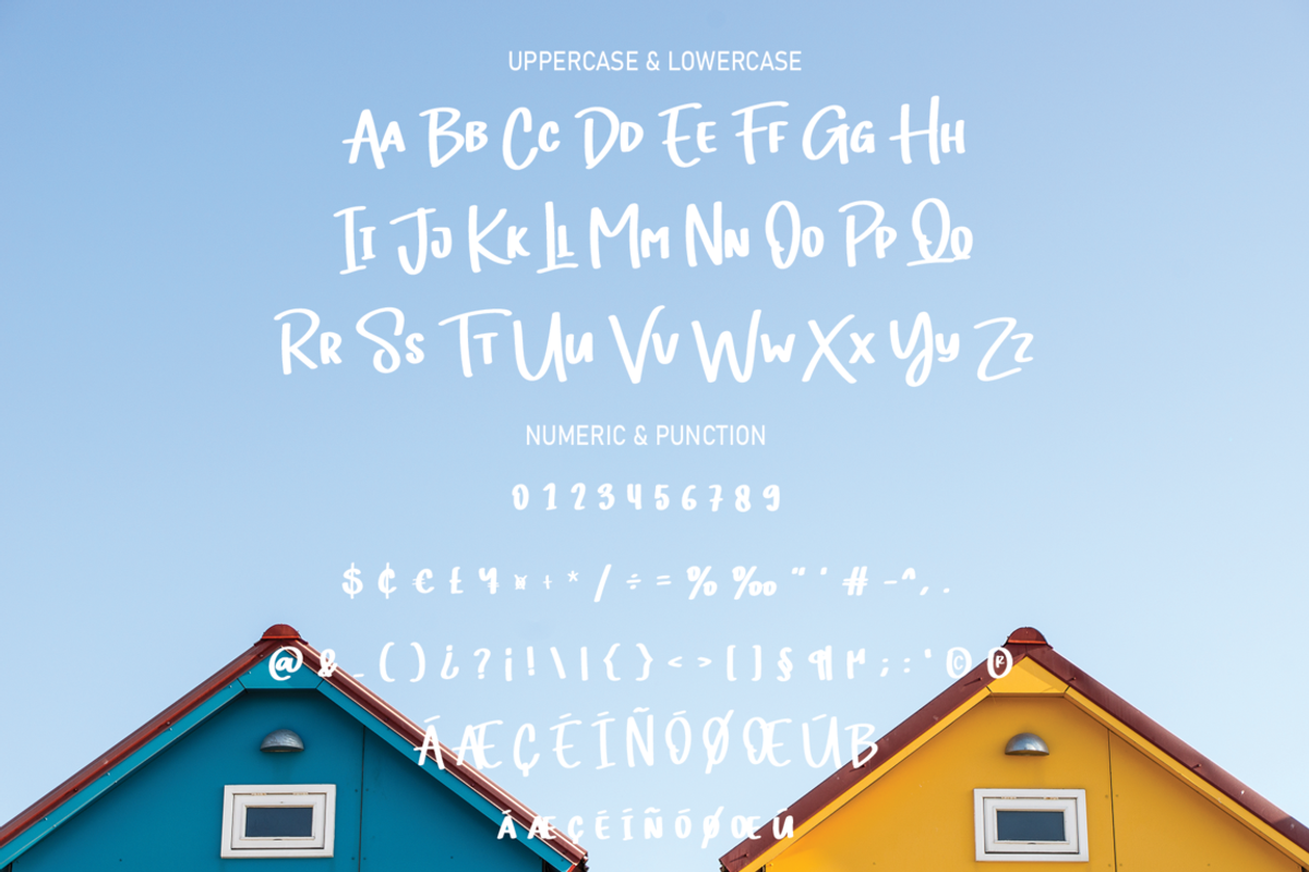 Mini Home | Script Font, a Script Font by Scratchones (Photo 4 of 7)