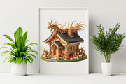 Fairy House Halloween Sublimation C, an Illustration by SVGArt (Thumbnail 6 of 8)