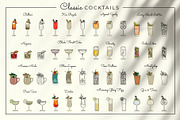 Elegant Bar Cocktail bundle, a Food Illustration by Chakraborty Design (Thumbnail 6 of 13)