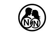 couple initial circle monogram, an Illustration by Amazin_art (Thumbnail 13 of 31)