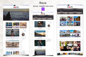 Roze - Div Child Theme