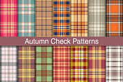 #96 Autumn Check Patterns, a Pattern Graphic by Plaid4You (Thumbnail 1 of 6)