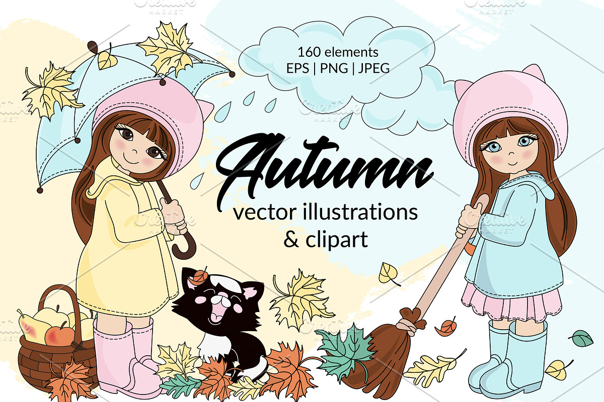 AUTUMN, a Decorative Illustration by FARAWAYKINGDOM (Photo 1 of 12)