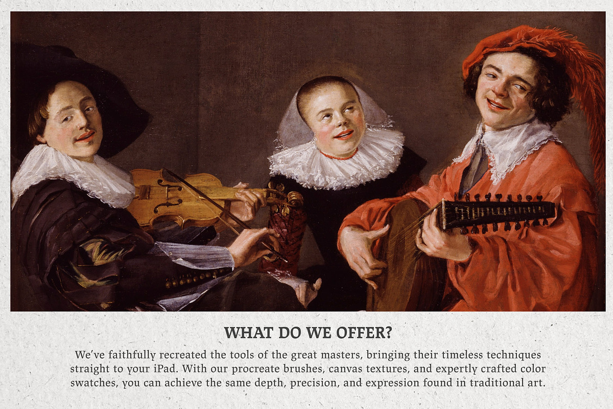 Judith Leyster Procreate Kit, a Brush Add-On by Digi Life (Photo 3 of 9)