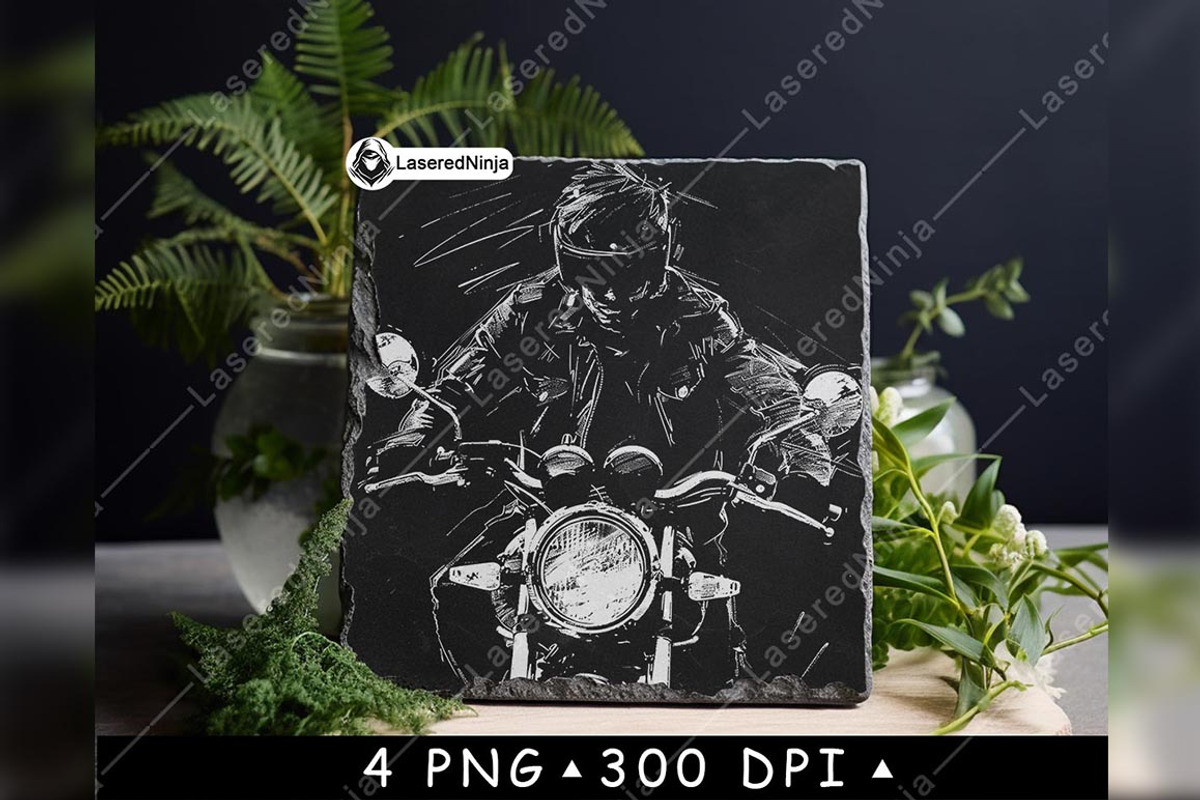 Motorbike Rider High-speed Racing, a Background Graphic by LaseredNinja (Photo 5 of 7)