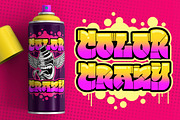 Street Lord Graffiti Font, a Blackletter Font by Blankids Studio (Thumbnail 3 of 6)