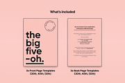 Milestone Birthday Invitation Canva, an Invitation Template by Navia Gruber (Thumbnail 3 of 4)