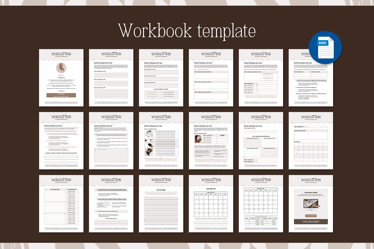Google Docs template bundle, a Marketing Template by Our Polished Pages (Photo 5 of 9)
