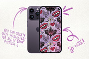 Vampires - Dracula seamless patterns, a Pattern Graphic by Sonch' s Curiosities (Thumbnail 3 of 3)